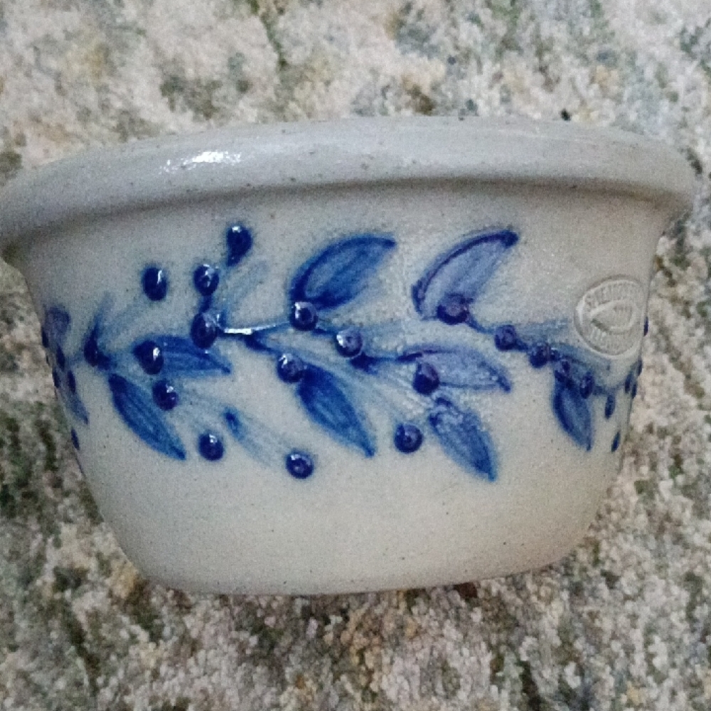 Salmon Falls Pottery Butter Dish W/Lid 2009 Decor By Don Haines - Picture 6 of 10